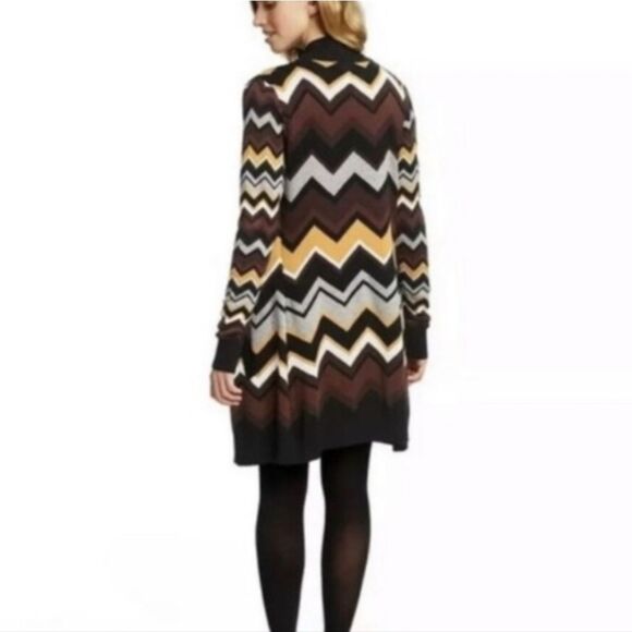 Missoni for Target Zig Zag Chevron Long Tunic Cardigan Sweater Size Medium - Picture 11 of 11